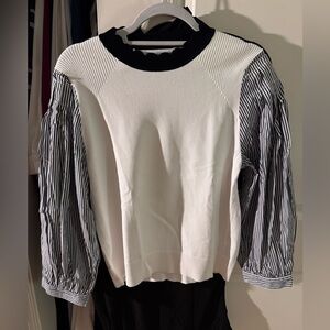 Veronica Beard Mixed Media Roy Top